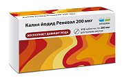 Купить калия йодид реневал, таблетки 200мкг, 112 шт в Балахне