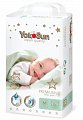 Купить yokosun premium (йокосан) подгузники-трусики детские размер m (6-10кг) 56шт в Балахне