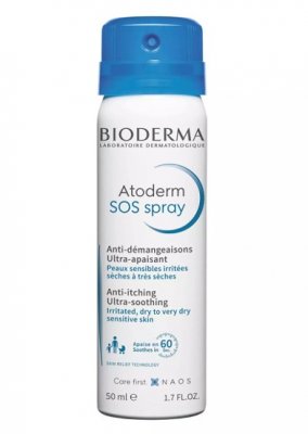 Купить bioderma atoderm sos (биодерма атодерм) спрей для лица и тела 50мл в Балахне