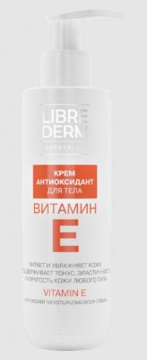 Купить librederm витамин е (либридерм) крем-антиоксидантный для тела, 200мл в Балахне