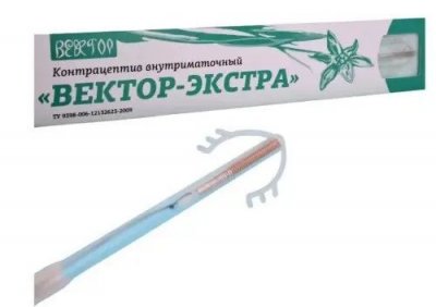 Купить контрацептив внутриматочный (спираль) вектор-экстра серебро-медьсодержащий ф-образный agcu 150/250 в Балахне
