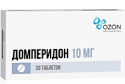 Купить домперидон, таблетки, покрытые пленочной оболочкой 10мг, 30 шт в Балахне