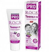 Купить рокс (r.o.c.s) зубная паста pro teens ягодная свежесть 74 гр в Балахне