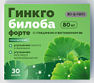 Купить гинкго билоба+глицин+витамин в6 bioforte, капсулы массой 240мг 30шт бад в Балахне