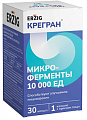 Купить erzig (эрциг) крегран микроферменты 10000 ед, капсулы массой 230 мг 30 шт бад  в Балахне