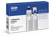 Купить глюкоза буфус, раствор для внутривенного введения 400мг/мл, ампулы 10мл, 10 шт пэт в Балахне