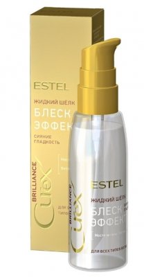 Купить estel (эстель) жидкий шелк для всех типов волос curex brilliance, 100мл в Балахне
