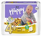 Купить bella baby happy (белла) подгузники 4+ макси+ 9-20кг 25 шт в Балахне