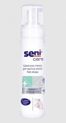 Купить seni care (сени кеа) шампунь-пенка для мытья волос без воды 200 мл в Балахне