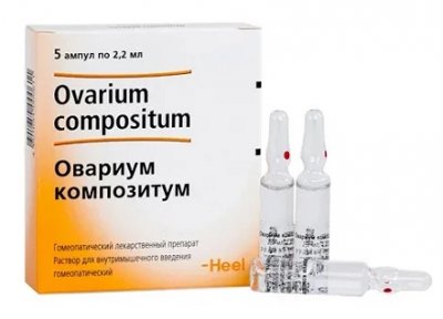 Купить овариум композитум, раствор для внутримышечного введения гомеопатический 2,2мл, ампулы 5шт в Балахне