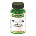 Купить nature's bounty (нэйчес баунти) мультидэй с экстрактом зеленого чая, таблетки 50 шт бад в Балахне