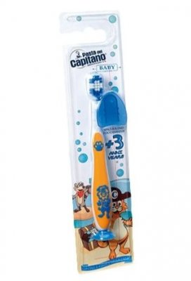 Купить pasta del сapitano (паста дель капитано) зубная щетка детская baby 3+ soft/мягкая 1 шт. в Балахне