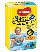 Купить huggies (хаггис) подгузники для плавания little swimmers 5-6 (12-18кг), 11 шт в Балахне