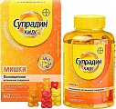 Купить супрадин кидс мишки, пастилки жевательные, 60 шт бад в Балахне