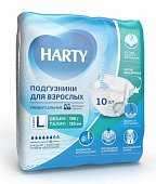 Купить харти (harty) подгузники для взрослых large р.l, 10шт в Балахне