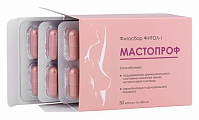Купить мастопроф фитосбор фитол-1, капсулы 30шт бад в Балахне