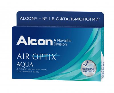 Купить контактные линзы air optix aqua, 6 pk в Балахне