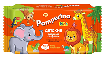 Купить pamperino (памперино) kids салфетки влажные детские ромашка+витамин е 50шт в Балахне