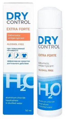 Купить dry control forte (драй контрол) экстра форте дабоматик от обильного потоотделения без спирта 30% 50 мл в Балахне