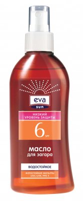 Купить eva sun (ева сан) масло для загара, 150мл spf6 в Балахне