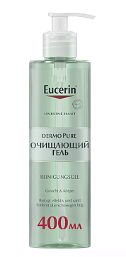 Eucerin DermoPure (Эуцерин) ДермоПюр гель очищающий 400 мл