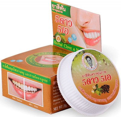 Купить 5 star cosmetic (5 стар косметик) зубная паста травяная с экстрактом нони, 25г в Балахне