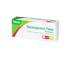 Купить бисопролол-тева, таблетки, покрытые пленочной оболочкой 10мг, 30 шт в Балахне