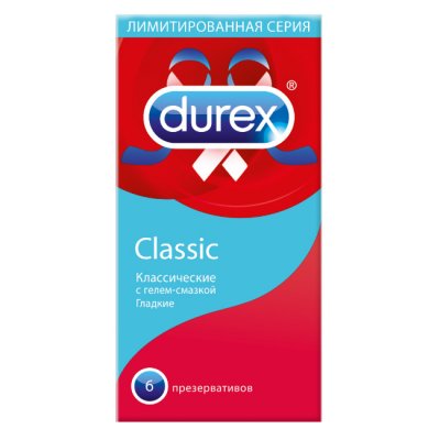 Купить durex (дюрекс) презервативы classic 6шт в Балахне