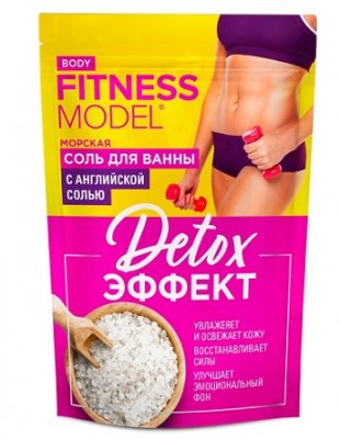 Купить фитокосметик fitness model соль для ванны морская detox-эффект, 500г в Балахне