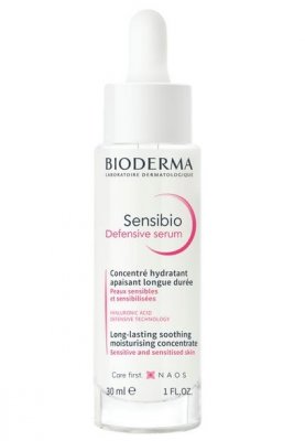 Купить bioderma sensibio defensive (биодерма сенсибио) сыворотка для чувствительной кожи лица, 30мл в Балахне