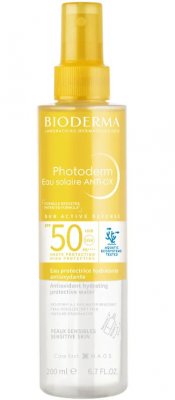 Купить bioderma photoderm (биодерма фотодерм) спрей солнцезащитный антиоксидантный увлажняющий spf 50, 200 мл в Балахне