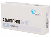 Купить азатиоприн, капсулы 25мг 42шт в Балахне