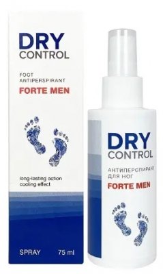 Купить dry сontrol forte men (драй контрол) антиперспирант-спрей для мужчин, 75мл в Балахне