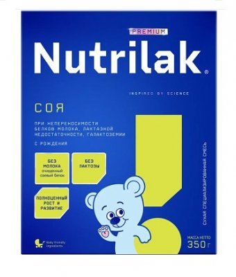Купить нутрилак премиум (nutrilak premium) соя молочная смесь с рождения, 350г в Балахне