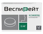 Купить веспирейт, таблетки с  пролонгированным высвобождением 15мг, 30шт в Балахне