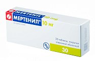 Купить мертенил, таблетки, покрытые пленочной оболочкой 10мг, 30 шт в Балахне