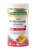 Купить nature's bounty (нэйчес баунти) мультивитамины для взрослых, пастилки жевательные-гаммис массой 2г, 60 шт бад в Балахне