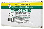 Купить фуросемид, раствор для внутривенного и внутримышечного введения 10мг/мл, ампулы 2мл, 10 шт в Балахне