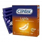 Купить contex (контекс) презервативы lights особо тонкие 3шт в Балахне