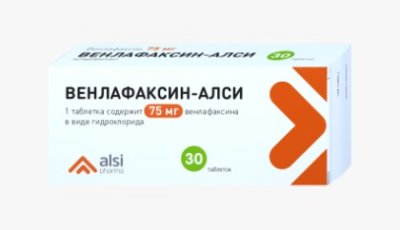 Купить венлафаксин, таблетки 75мг, 30 шт в Балахне