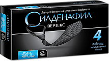 Купить силденафил, таблетки, покрытые пленочной оболочкой 50мг, 4 шт в Балахне