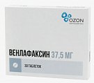 Купить венлафаксин, таблетки 37,5мг, 30 шт в Балахне