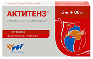 Купить актитенз, таблетки 5 мг + 80 мг, 30 шт в Балахне
