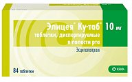 Купить элицея ку-таб, таблетки, диспергируемые 10мг, 84 шт в Балахне