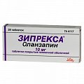 Купить зипрекса, таблетки, покрытые пленочной оболочкой 10мг, 28 шт в Балахне