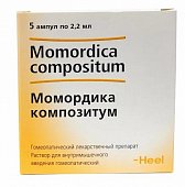 Купить момордика композитум, раствор для внутримышечного введения гомеопатический 2,2мл, ампулы 5шт в Балахне
