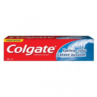 Купить колгейт (colgate) зубная паста крепкие зубы свежее дыхание, 100мл в Балахне