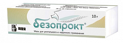 Купить безопрокт, мазь для ректального и наружного применения, туба 10г в Балахне