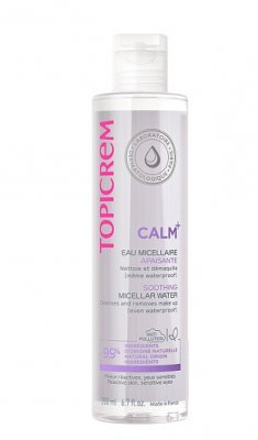 Купить topicrem calm+ (топикрем) мицеллярная вода для лица успокаивающая 200 мл в Балахне