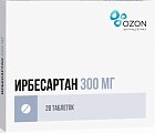 Купить ирбесартан, таблетки 300мг, 28 шт в Балахне